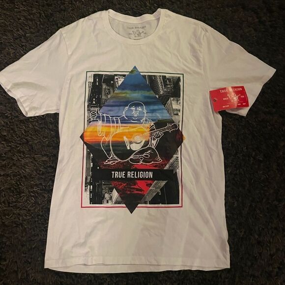 COPY - BNWT True religion mens T-shirt - Picture 1 of 2